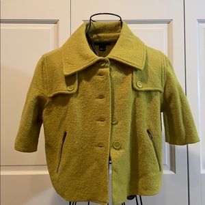 August Silk Cropped 1/2 sleeve Jacket